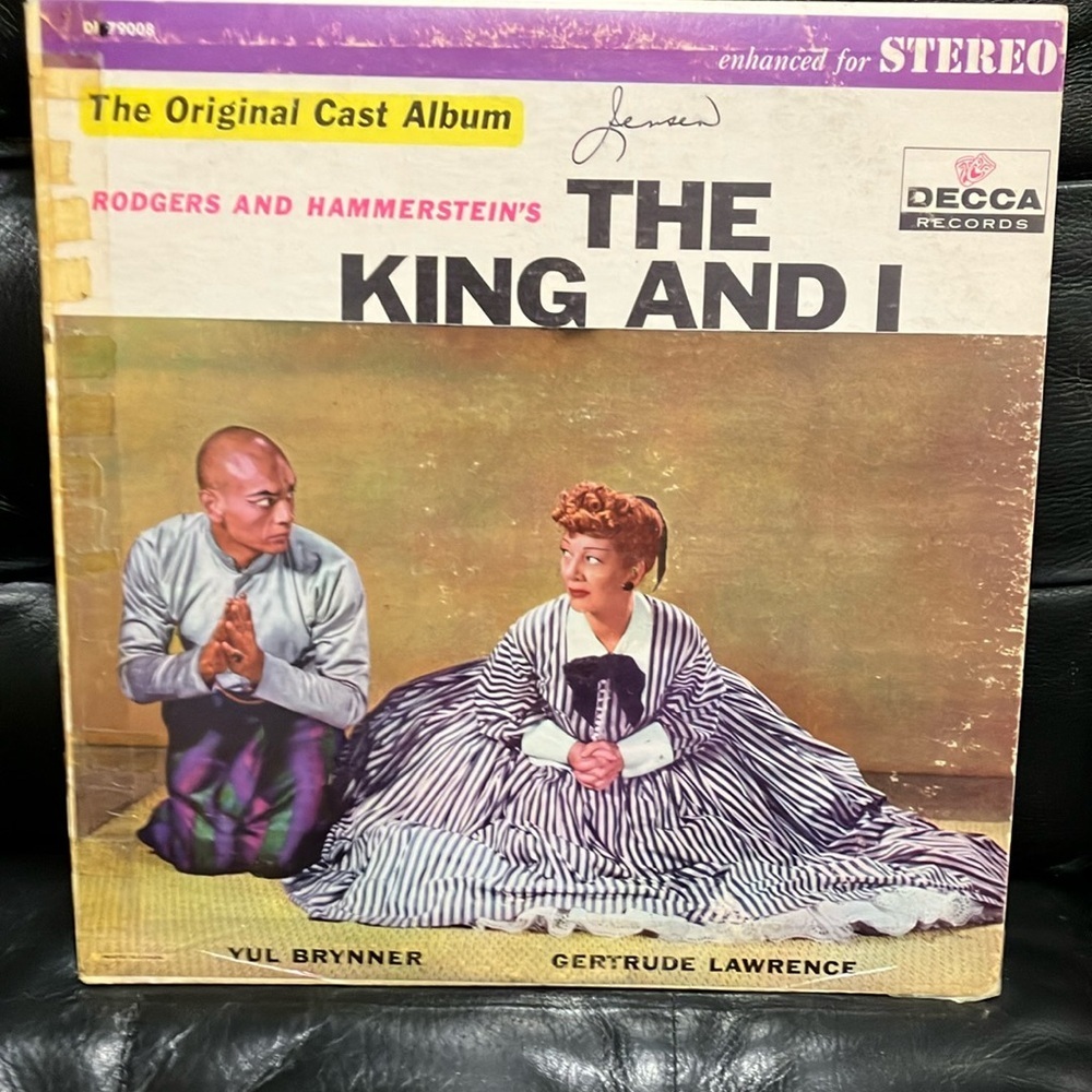 LP: The King and I Original Cast Album vinyl